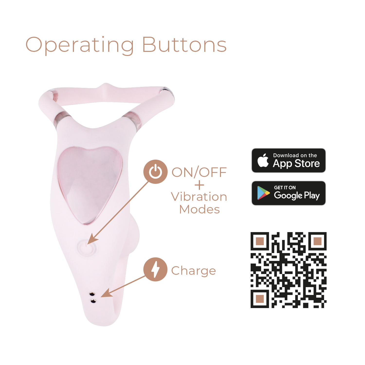 Adrien Lastic - Stimolatore Clitorideo e Punto G + App Venus - Rosa