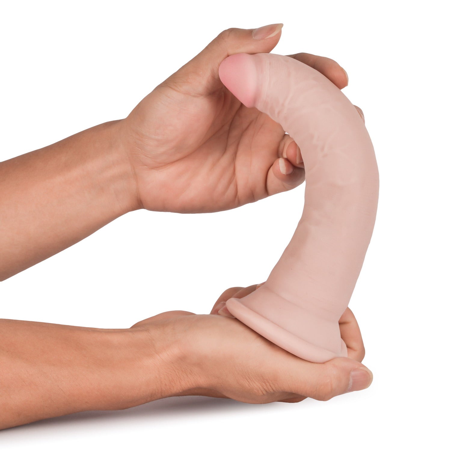 VSC Novelty - Knight Cock 3D Triple Density Dildo - 7.8"