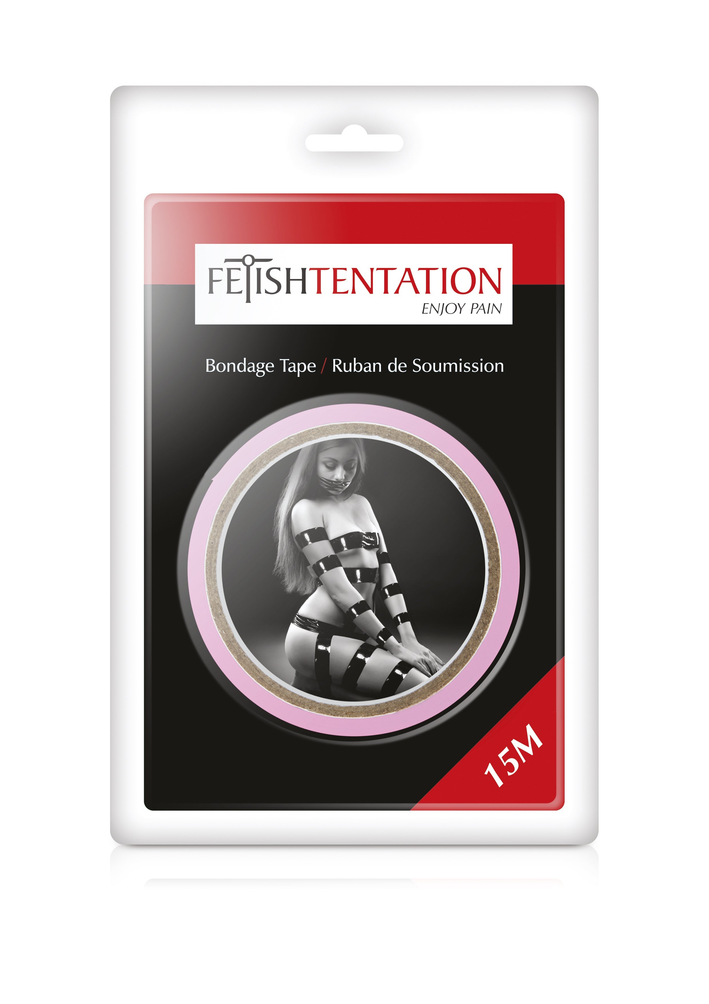 "FETISH TENTATION - NASTRO BDSM - ROSA"