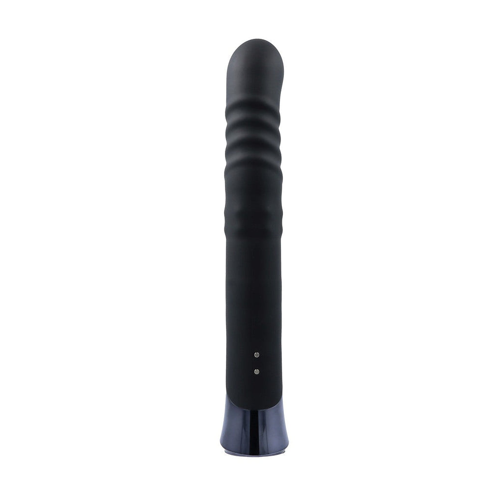 VIBRATORE CONIGLIO RICARICABILE SILVER FOX A SPINTA E ROTAZIONE