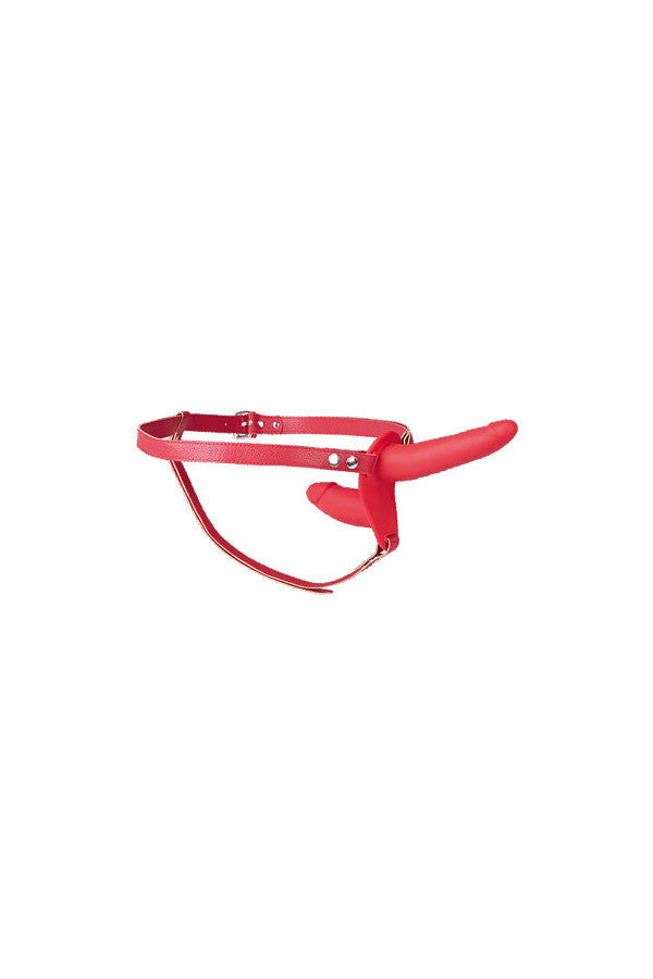 Fetish Tentation - Strap-On Harness 15,5 cm - Rosso