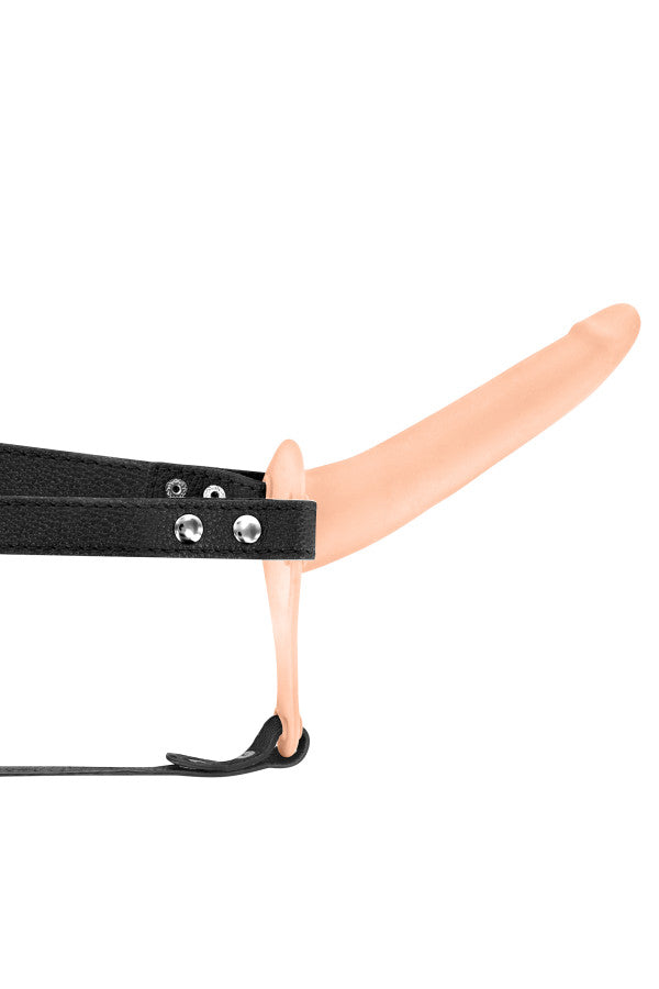Fetish Tentation - Strap-On Harness Vibrante 15'5 cm - Color Carne