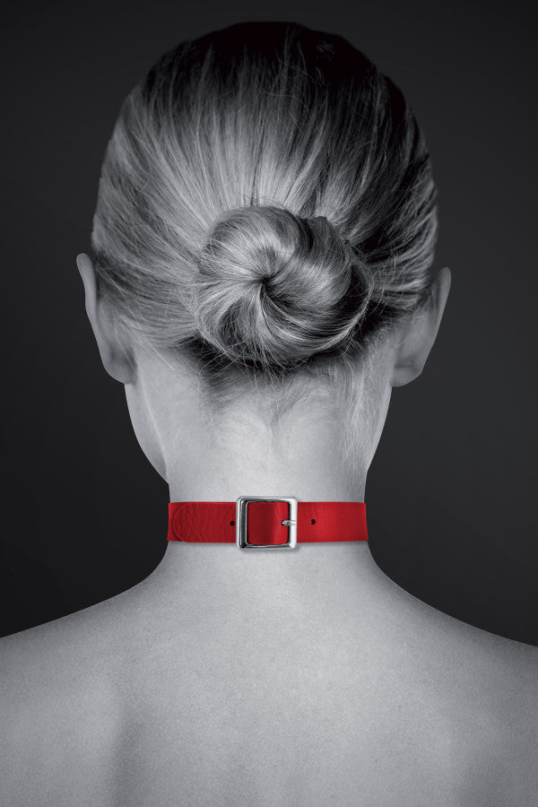 Bijoux Pour Toi - Collare con Anello - Rosso
