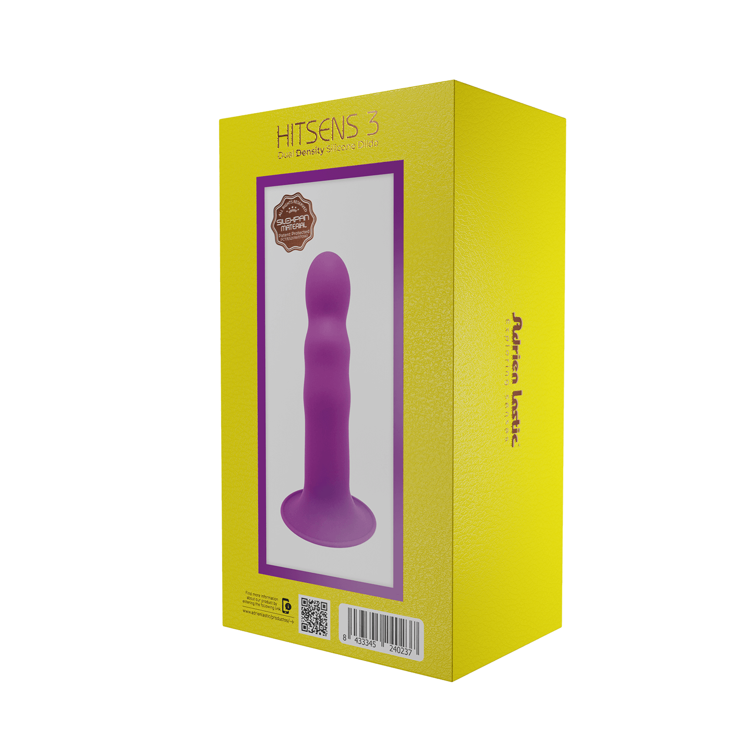 Adrien Lastic - Dildo Silicone Hitsens 3 - Viola