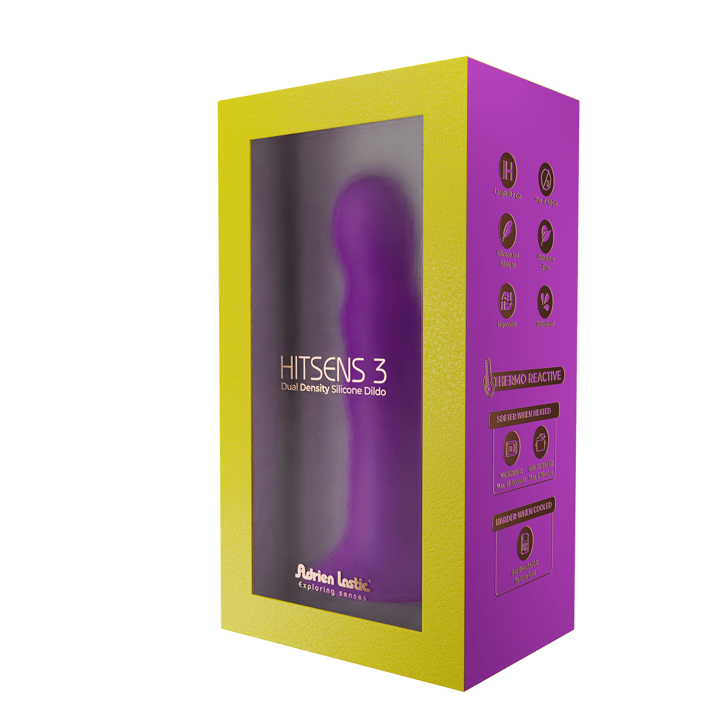 Adrien Lastic - Dildo Silicone Hitsens 3 - Viola