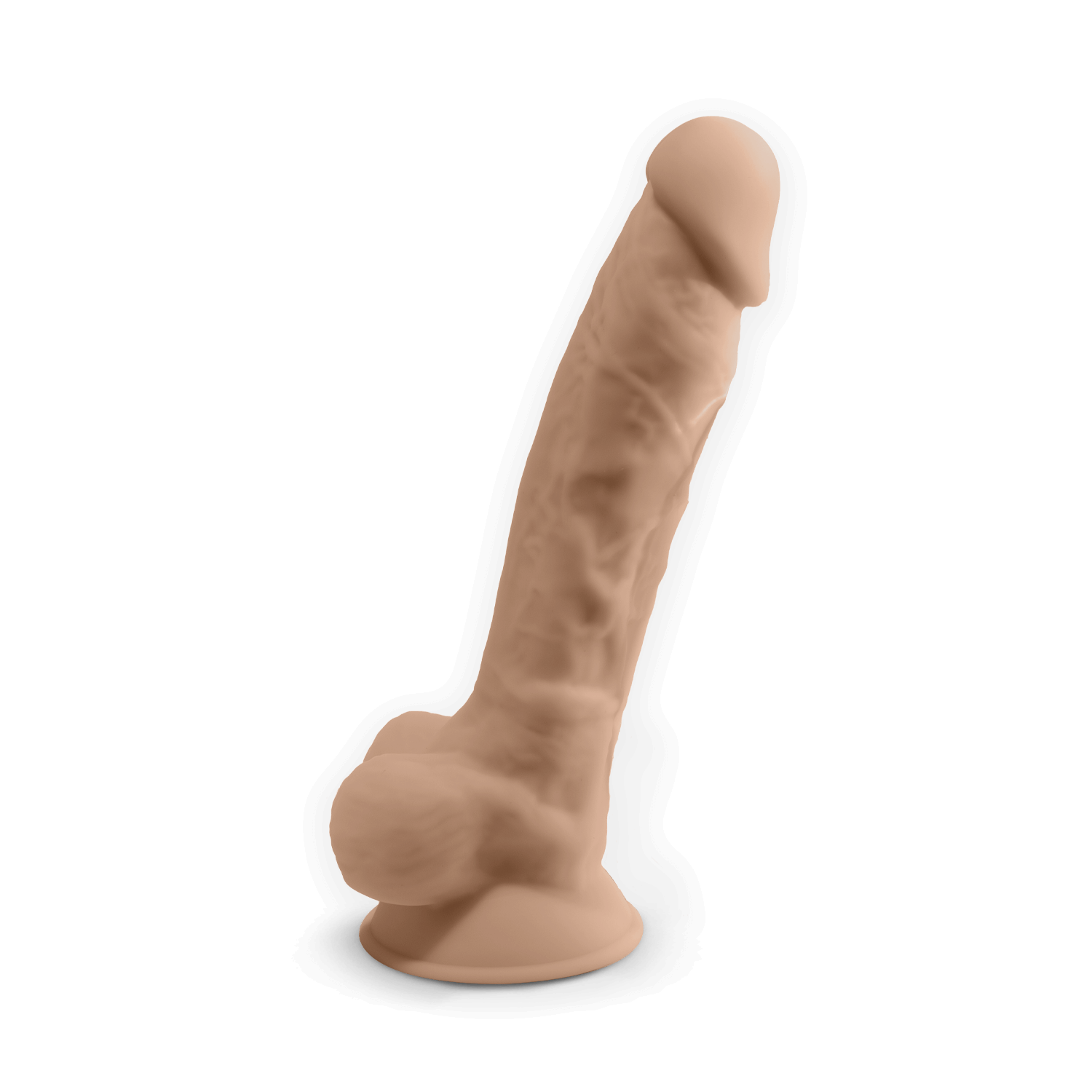 Silexd - Dildo Premium Silicone MOD.1 8'' - Color Carne