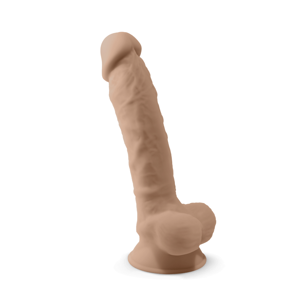 Silexd - Dildo Premium Silicone MOD.1 8'' - Color Carne
