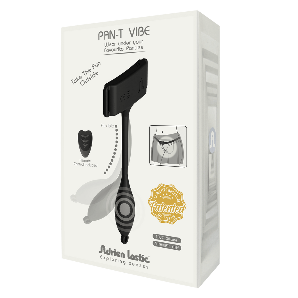 Adrien Lastic - Vibratore Indossabile Pan-T Vibe - Nero