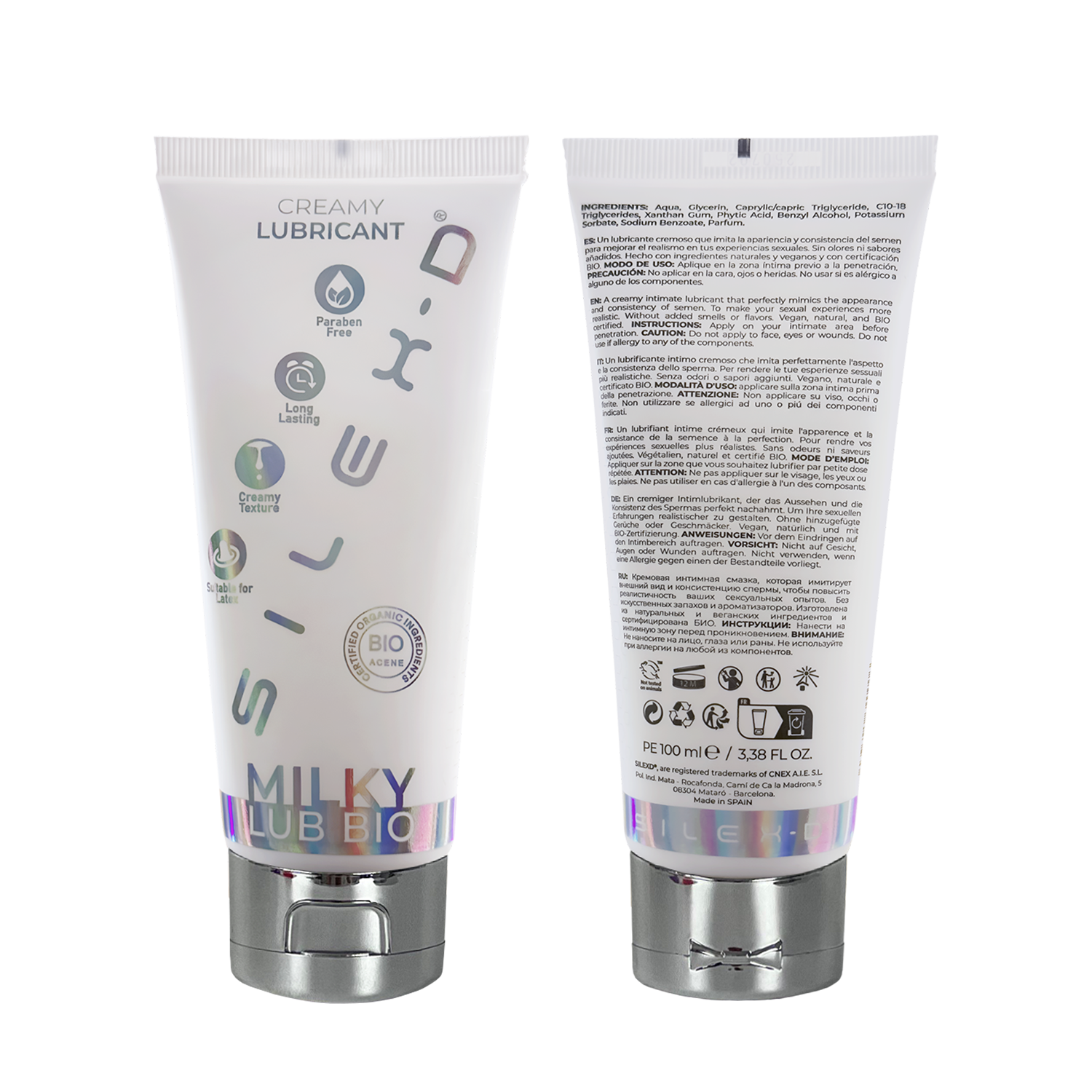 Silexd - Milky Lubricant sperma  Bio - 100ml
