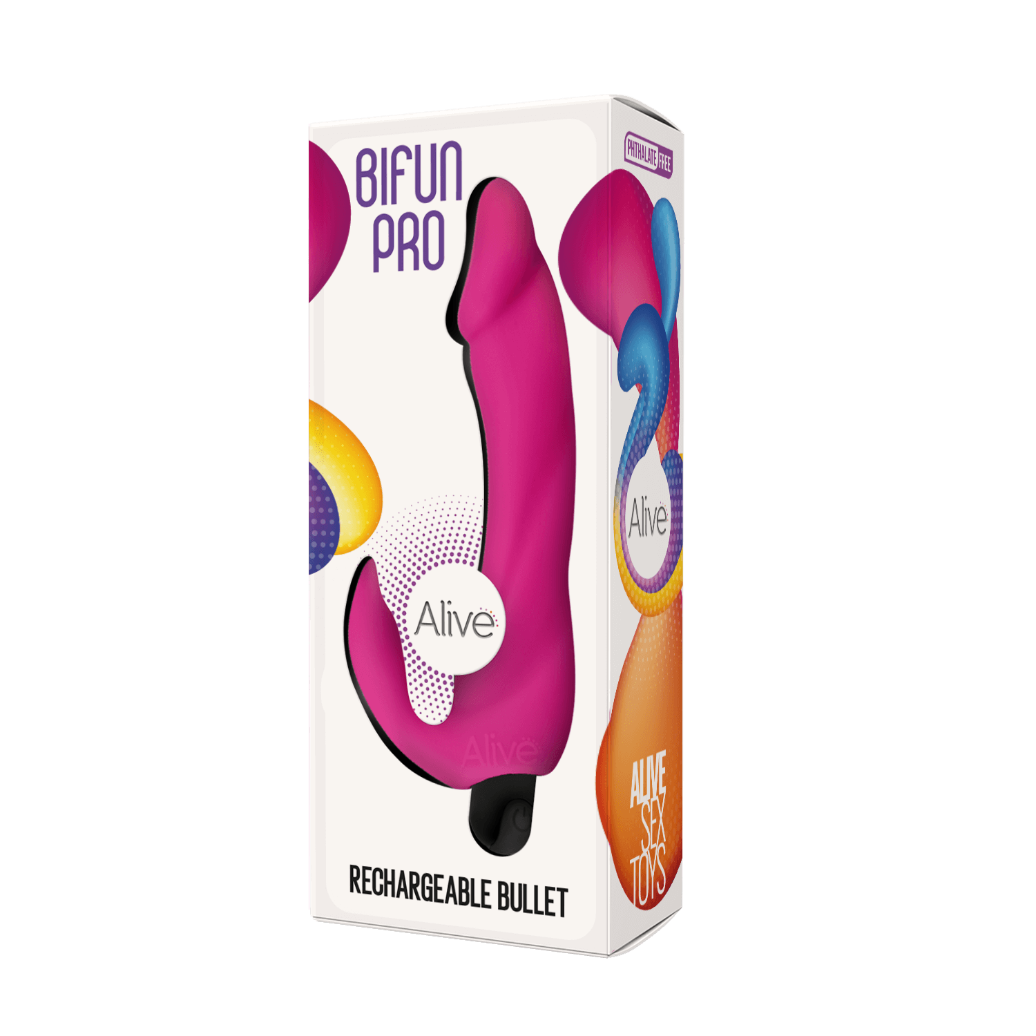 Alive - Vibratore Punto G Bifun Pro - Rosa