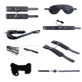 Alive - Secret Desires BDSM Kit - 8 Pezzi - Nero