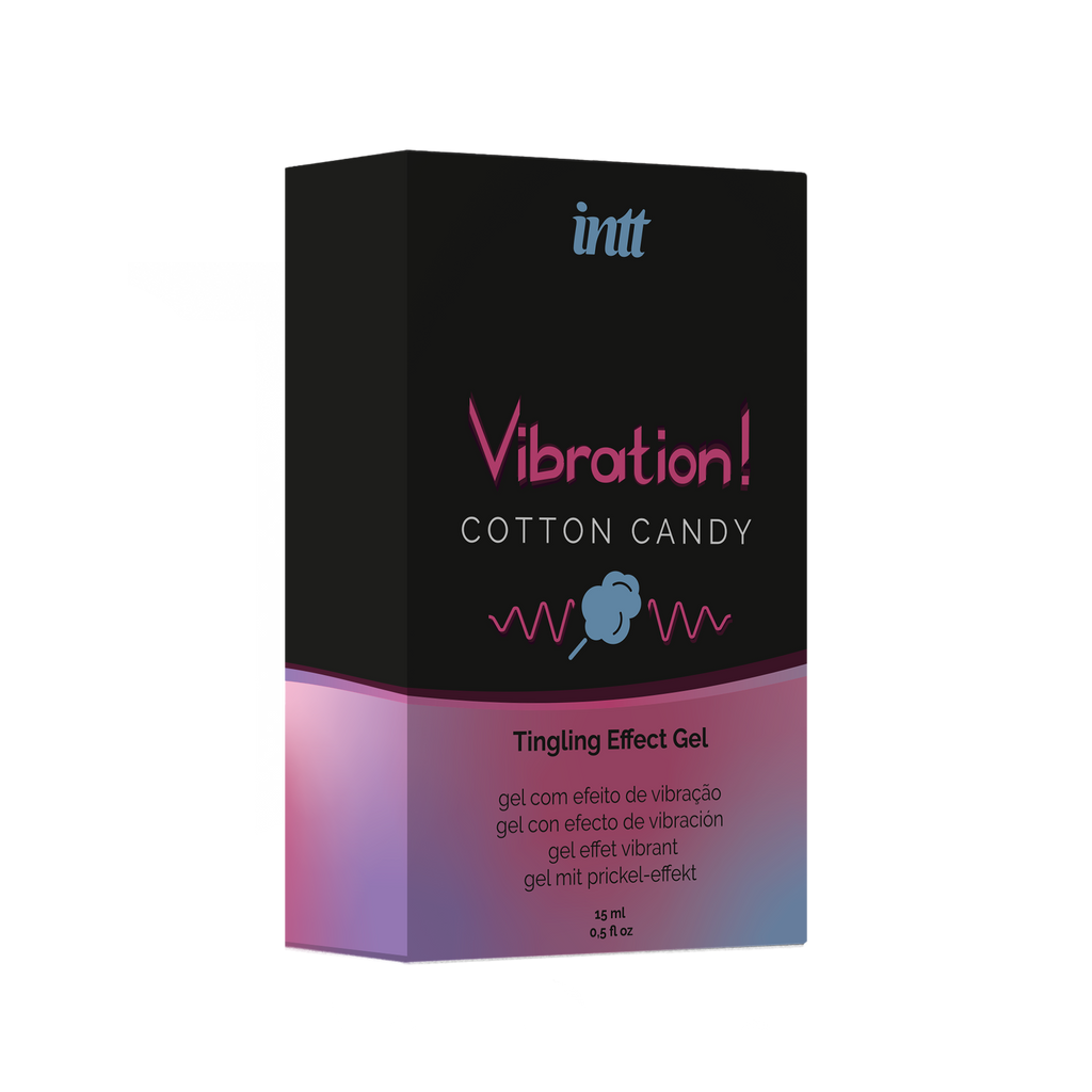 Intt - Gel Vibrante Cotton Candy - 15 ml