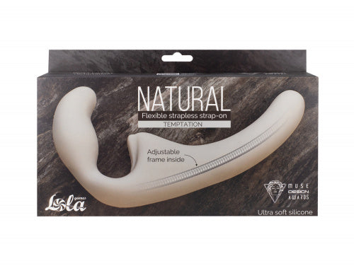 Lola Games - Strap-On Strapless Flessibile Temptation - Beige