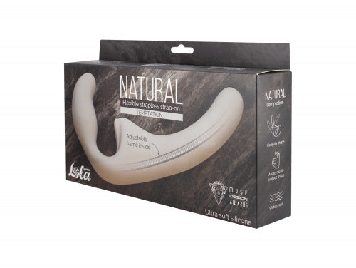 Lola Games - Strap-On Strapless Flessibile Temptation - Beige