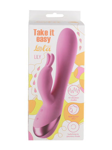 Lola Games - Vibratore Rabbit Lily - Rosa