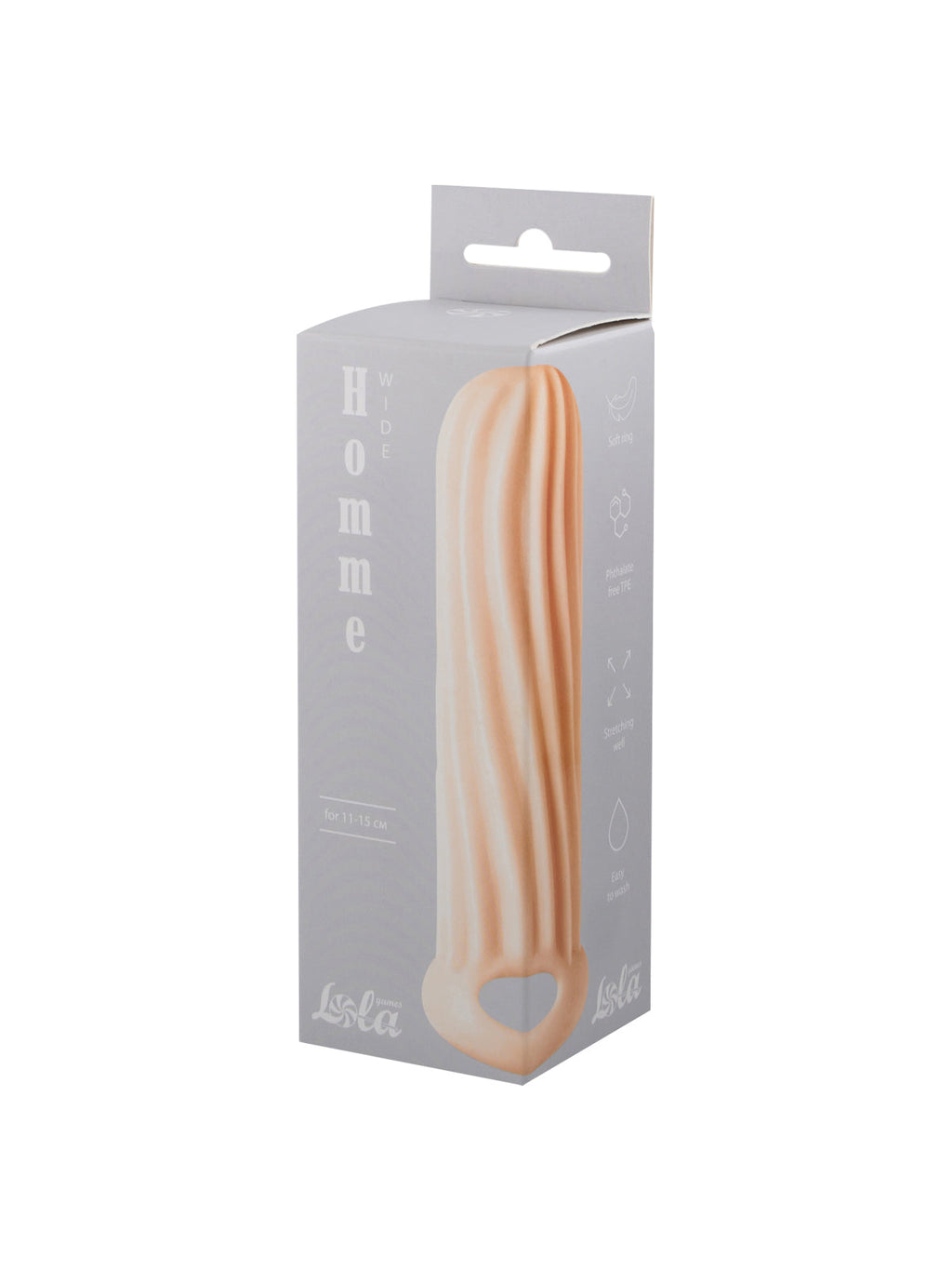 Lola Games - Guaina Pene Wide 11-15 cm - Color Carne