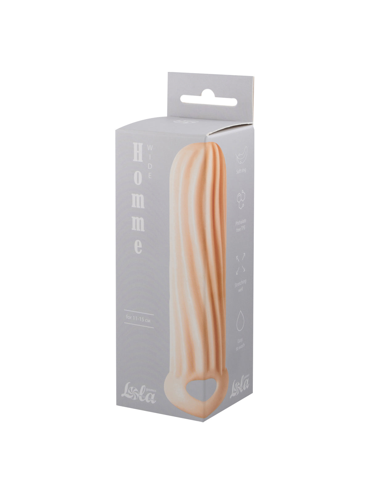 Lola Games - Guaina Pene Wide 11-15 cm - Color Carne