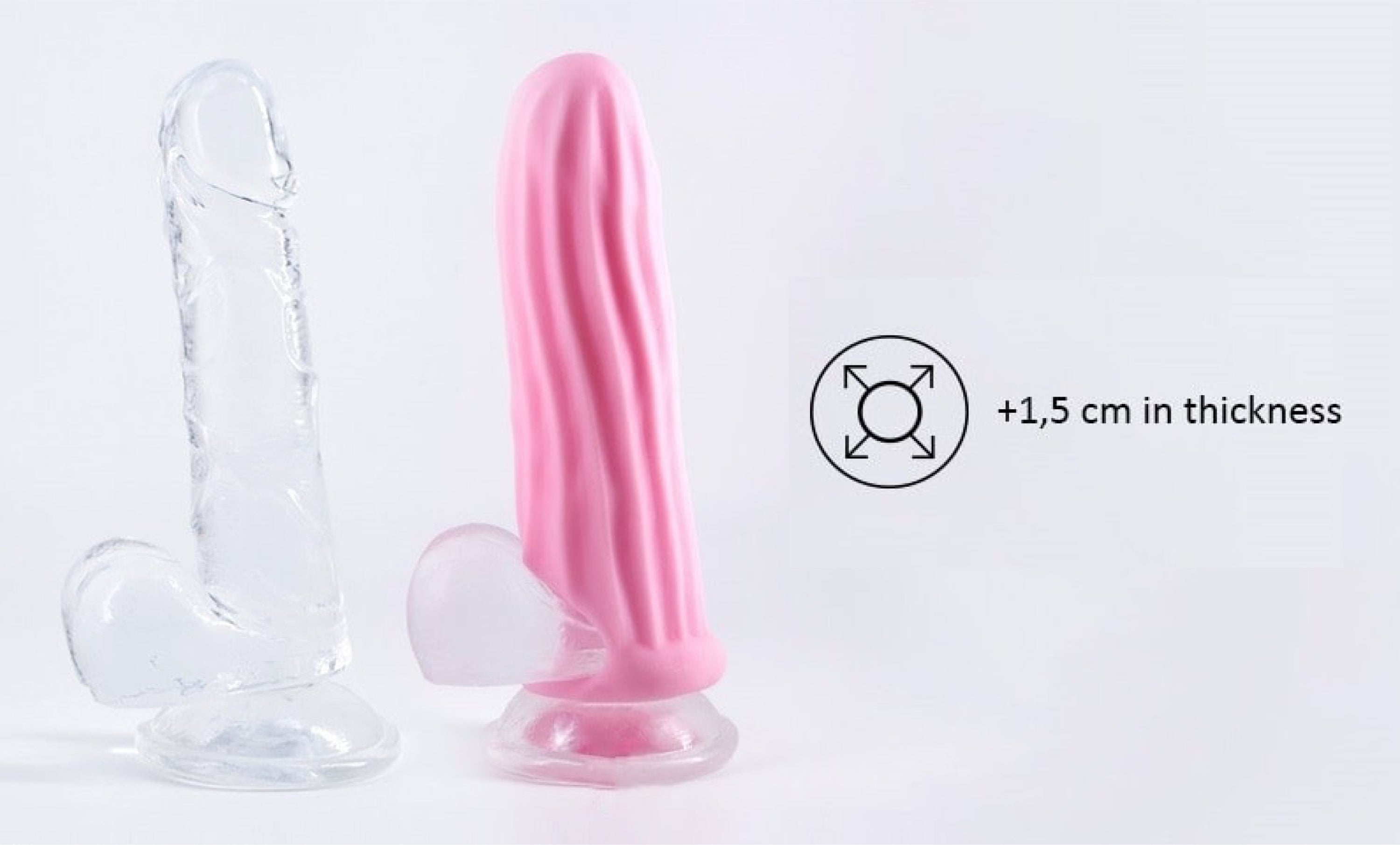 Lola Games - Guaina Pene Wide 11-15 cm - Color Carne