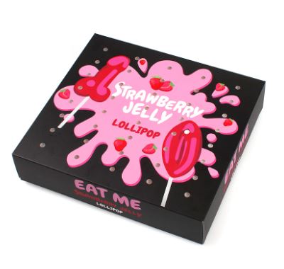 Secret Play -  Espositore Lecca Lecca Vulva - Fragola