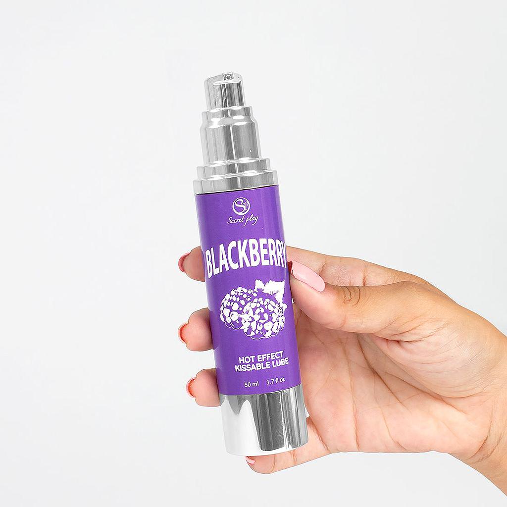Secret Play -  Lubrificante Kissable Effetto Riscaldante - Mora - 50 ml