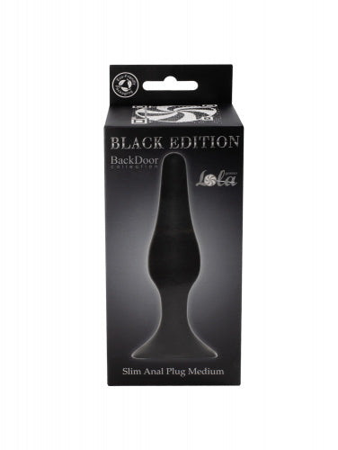 Lola Games - Plug Anale Slim Medium - Nero
