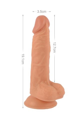 VSC Novelty - Dildo Realistico Mr. Rude - Color Carne - 7.5"