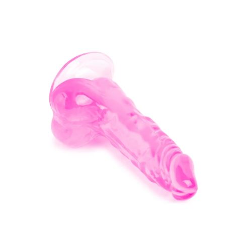VSC Novelty - Dildo Realistico Crystal Jellies Mr. Rude 5,3" - Rosa