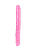 VSC Novelty - Dildo Doppio Realistico Crystal Jellies Mr. Rude 12" - Rosa
