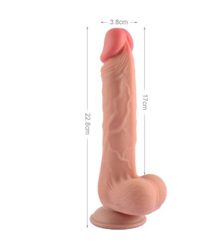 VSC Novelty - Dildo Sliding Skin Doppio Strato Realistico - 9"