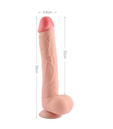 VSC Novelty - Dildo Sliding Skin Doppio Strato Realistico - 11"