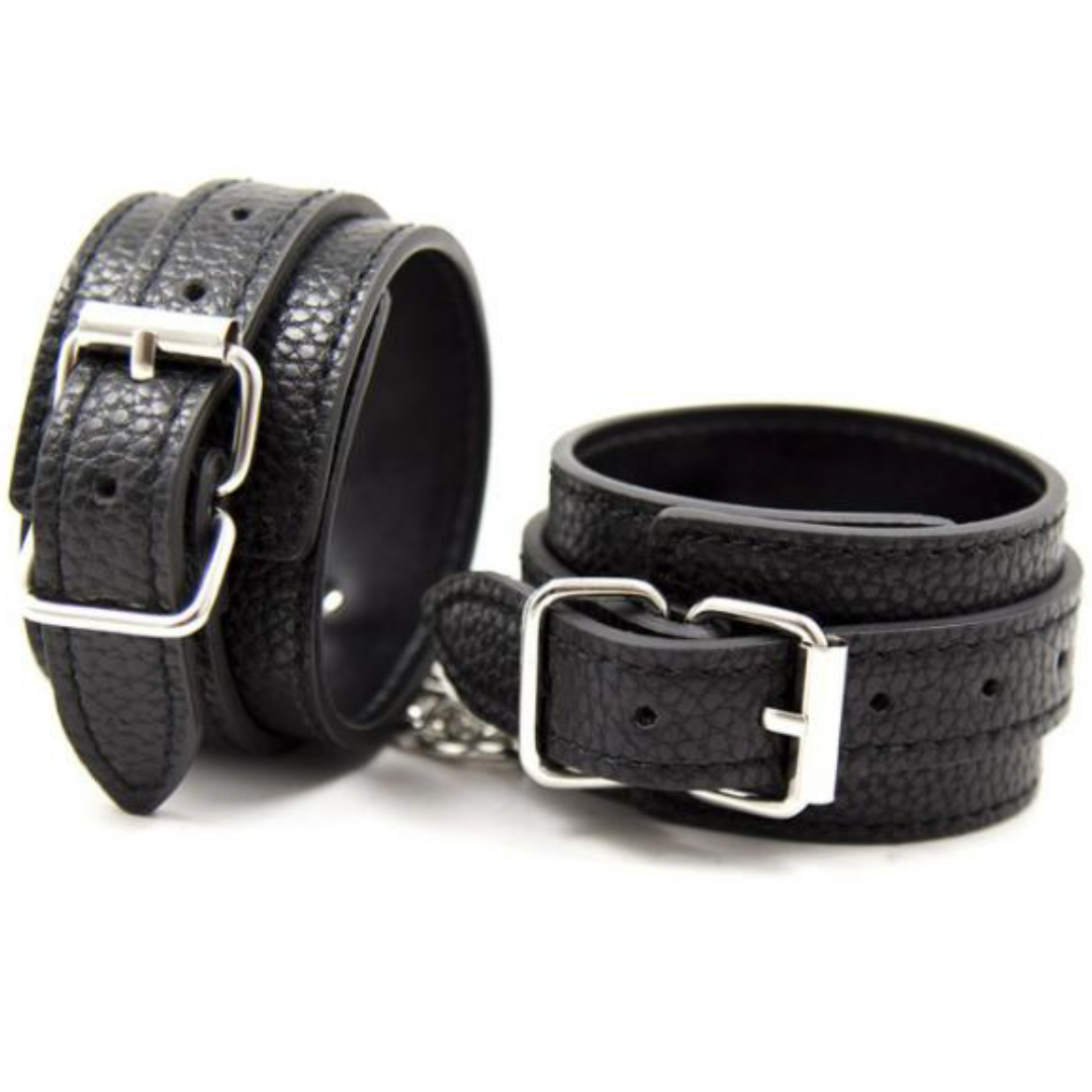 VSC Novelty - Manette Regolabili in Ecopelle - Nere