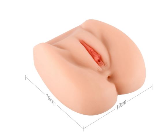 VSC Novelty - Masturbatore Realistico Vagina e Ano Angelica - Color Carne