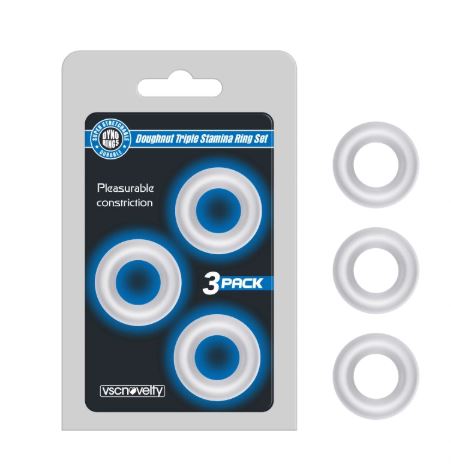VSC Novelty - Set Anelli Fellici - Trasparenti