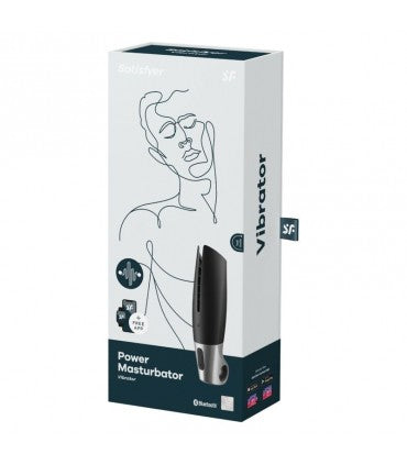 Satisfyer - Power Masturbator - App Controlled - Nero