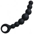 Lola Games - Anal Beads Flessibile Wand - Nero