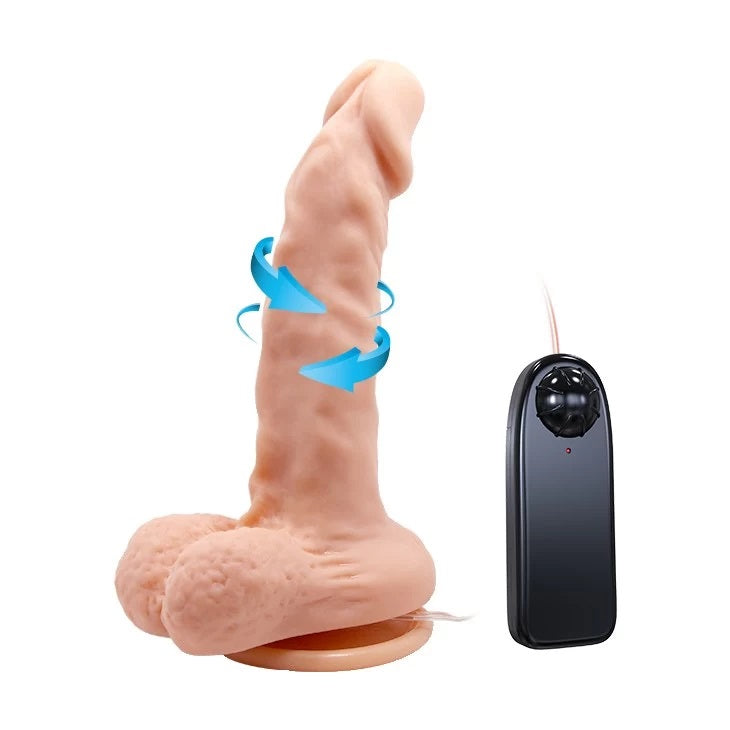 Dildo vibrante multi-velocità Barbara Max 7.1"