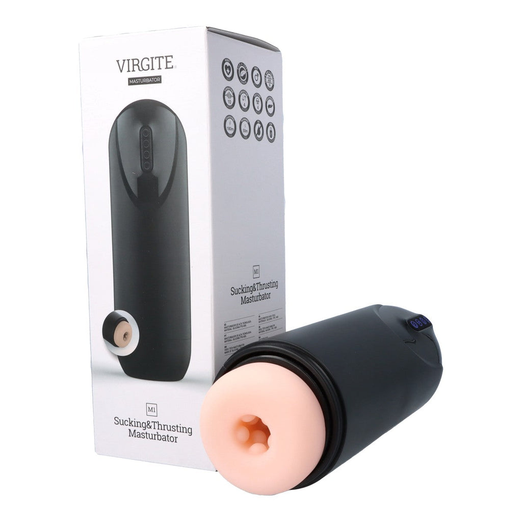 MASTURBATORE M1 ASPIRANTE / SU E GIÙ / VIBRAZIONE FLESH USB