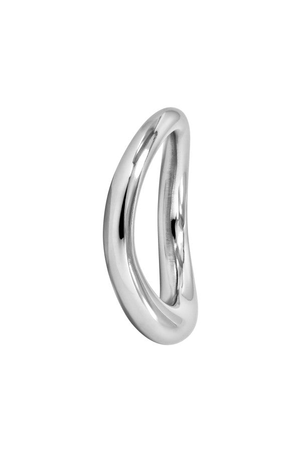Locked - Cockring in Metallo Forma Ergonimica 5,10 cm - Yoke