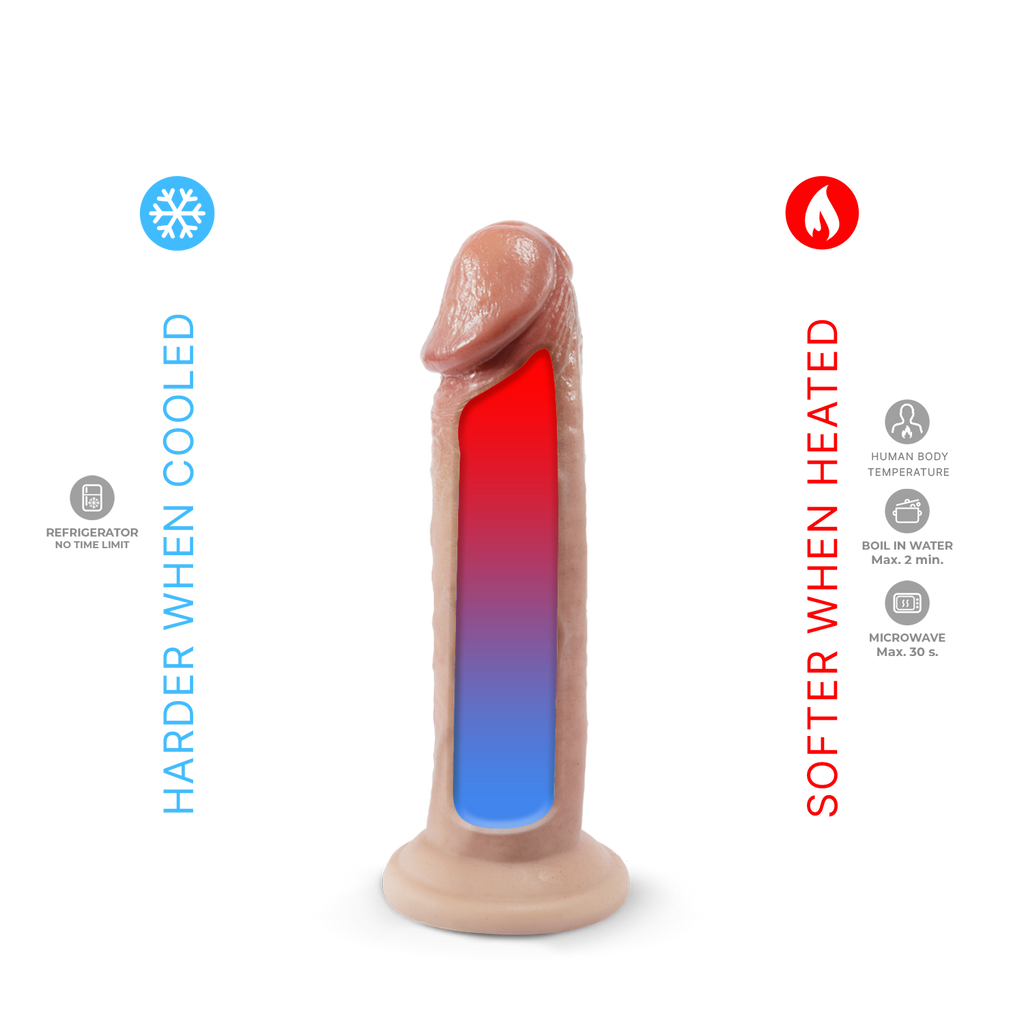 SilexD - Dildo Premium Real Skin Model 2 - 7,5"