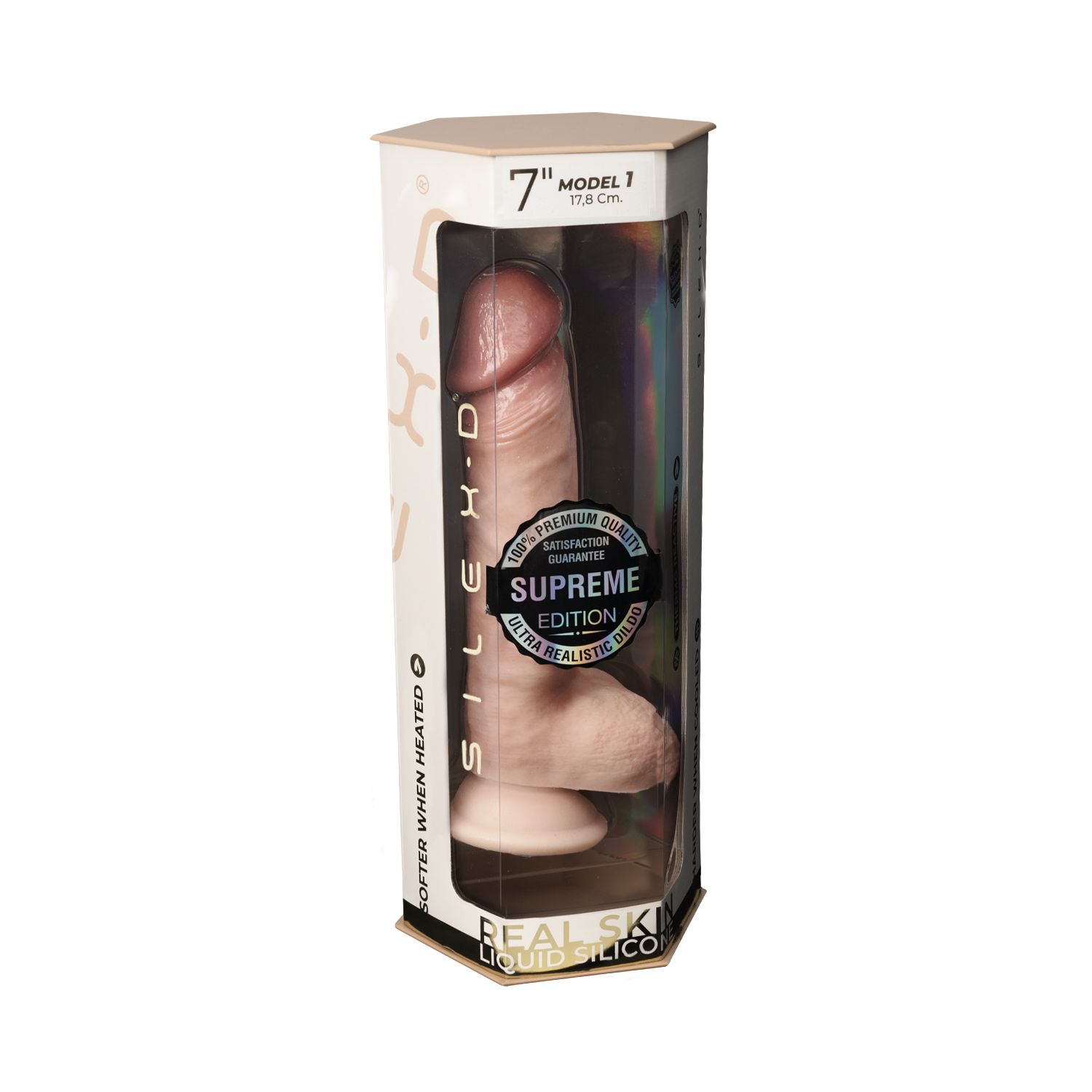 Silexd - Dildo Premium Real Skin Model 1 - 7"