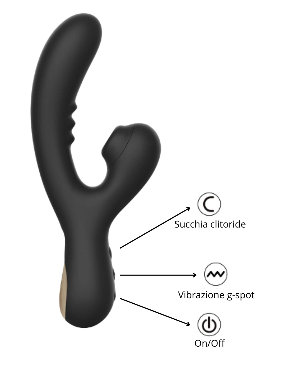 SinsFactory Selection - G-spot Vibrators - Joanna - Nero