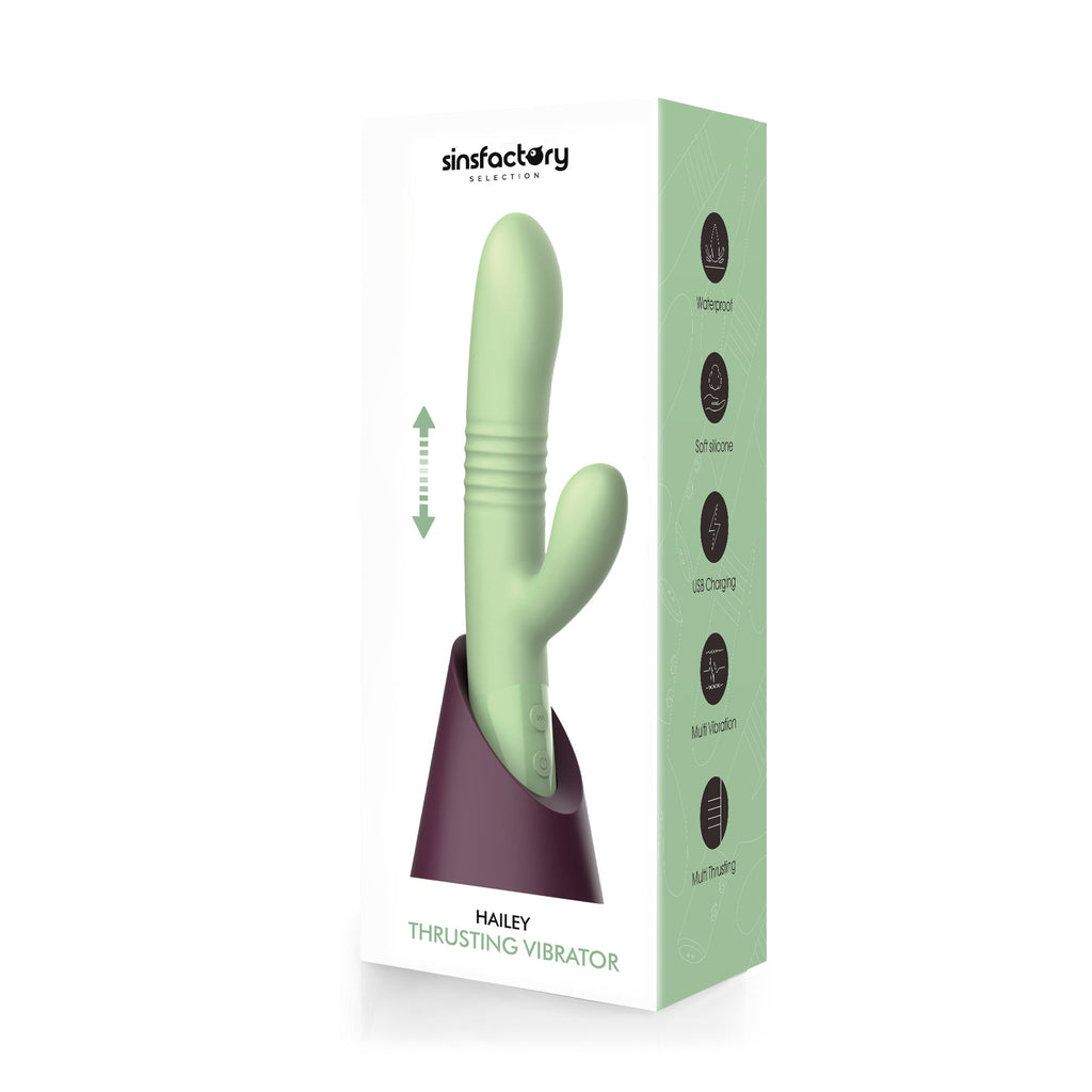 SinsFactory Selection - Thrusting Vibrator - Hailey - Verde