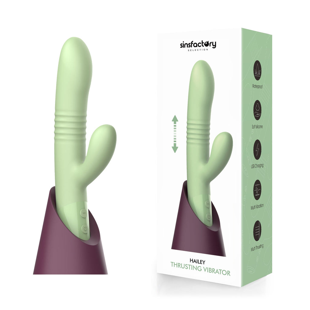 SinsFactory Selection - Thrusting Vibrator - Hailey - Verde