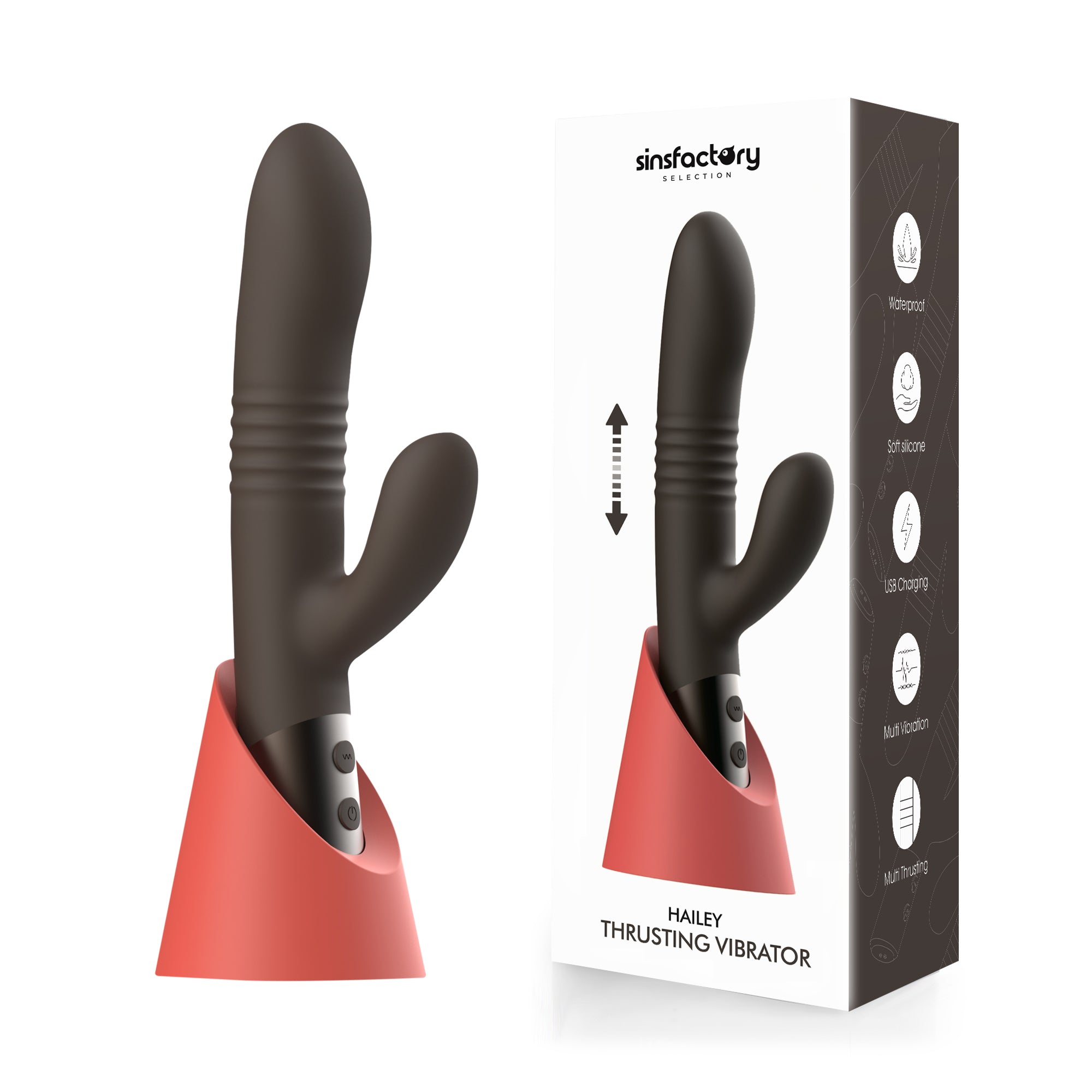 SinsFactory Selection - Thrusting Vibrator - Hailey - Nero