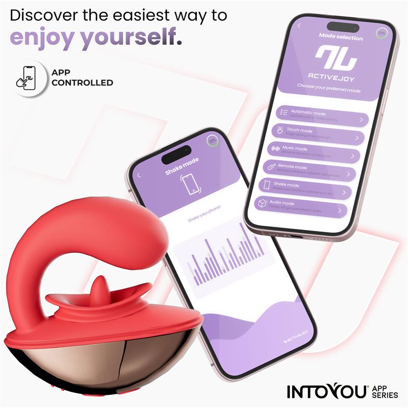 Into You - Rondy - Vibratore Licking e Punto G + APP