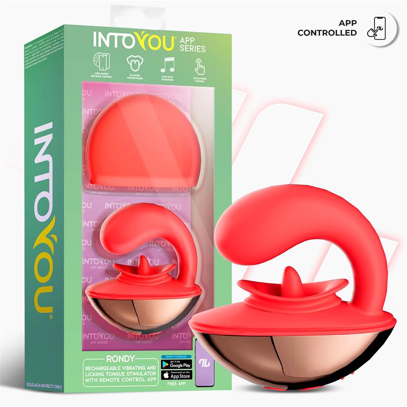 Into You - Rondy - Vibratore Licking e Punto G + APP
