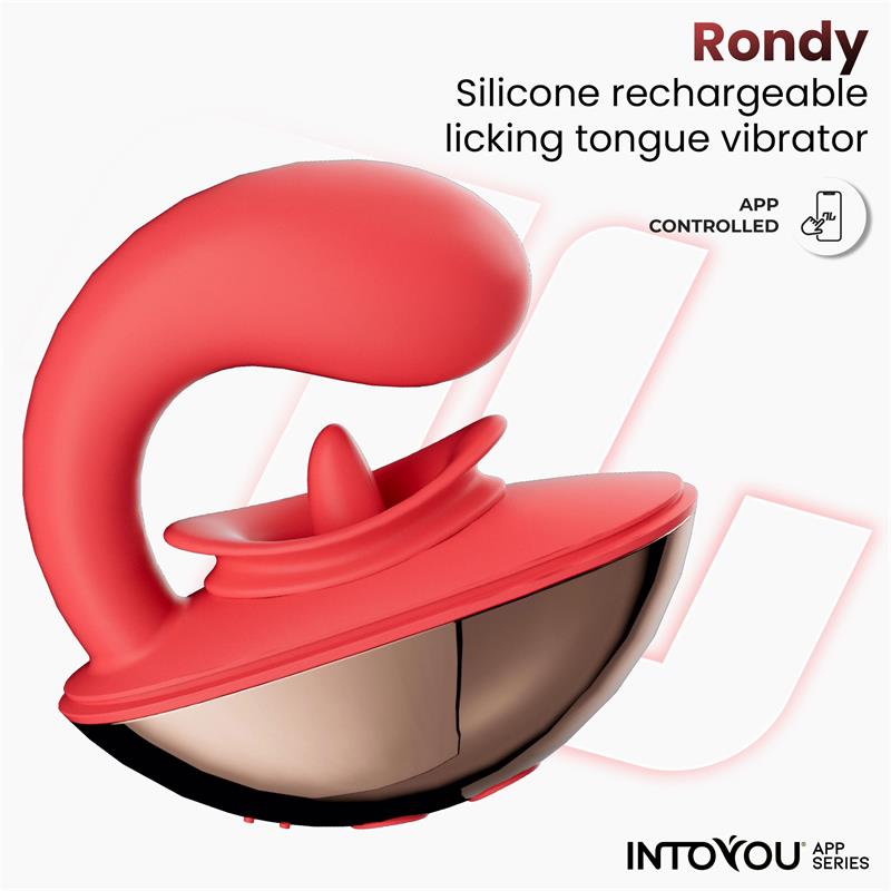 Into You - Rondy - Vibratore Licking e Punto G + APP