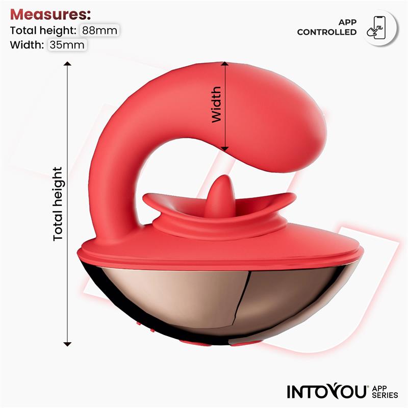 Into You - Rondy - Vibratore Licking e Punto G + APP