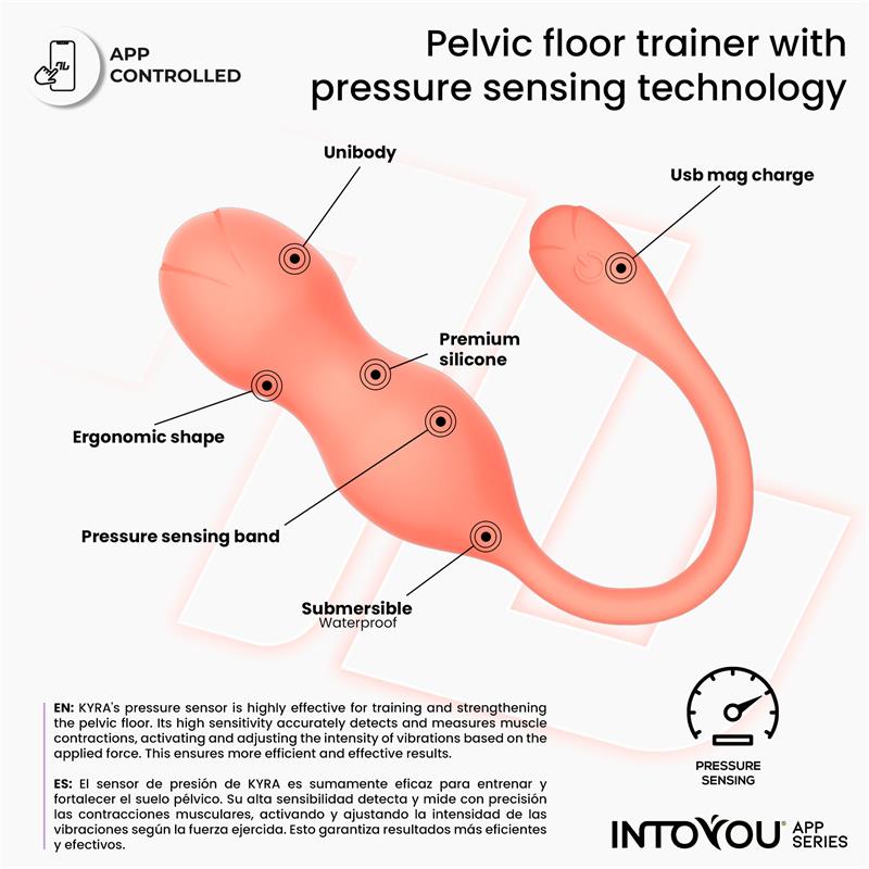Into You - Kyra -  Pelvic Floor Trainer + APP