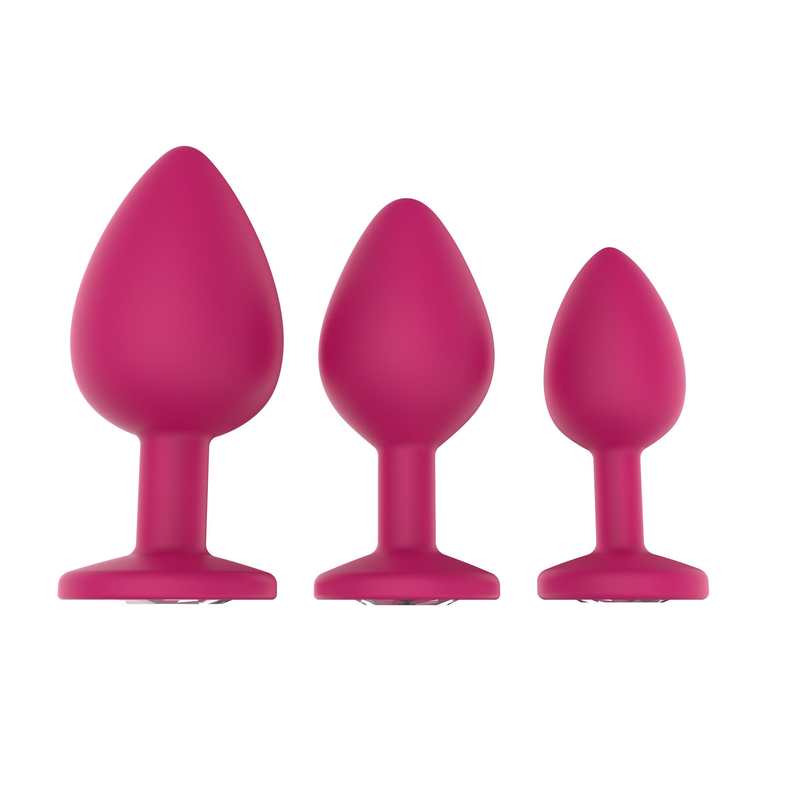 SinsFactory - Gem Butt Plug - S - Fucsia